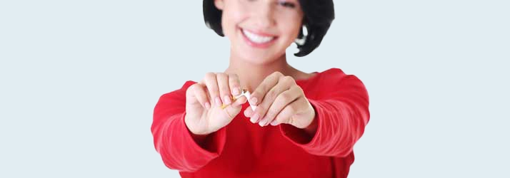 Chiropractic Lafayette IN Quit Smoking Woman Breaking Cigarette Chiropractic Lafayette IN Quit Smoking Woman Breaking Cigarette