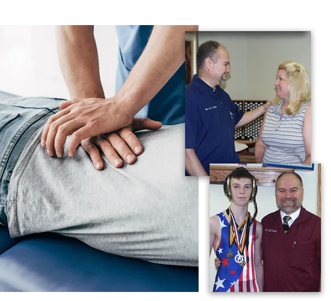 Chiropractor Lafayette IN Anthony Pacelli With Patients Chiropractor Lafayette IN Anthony Pacelli With Patients